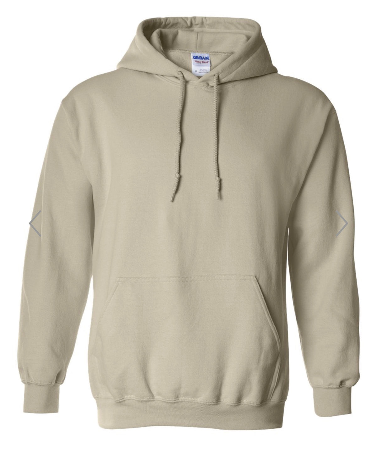 Adult Unisex Heavyweight 50/50 Hoodie, product photo