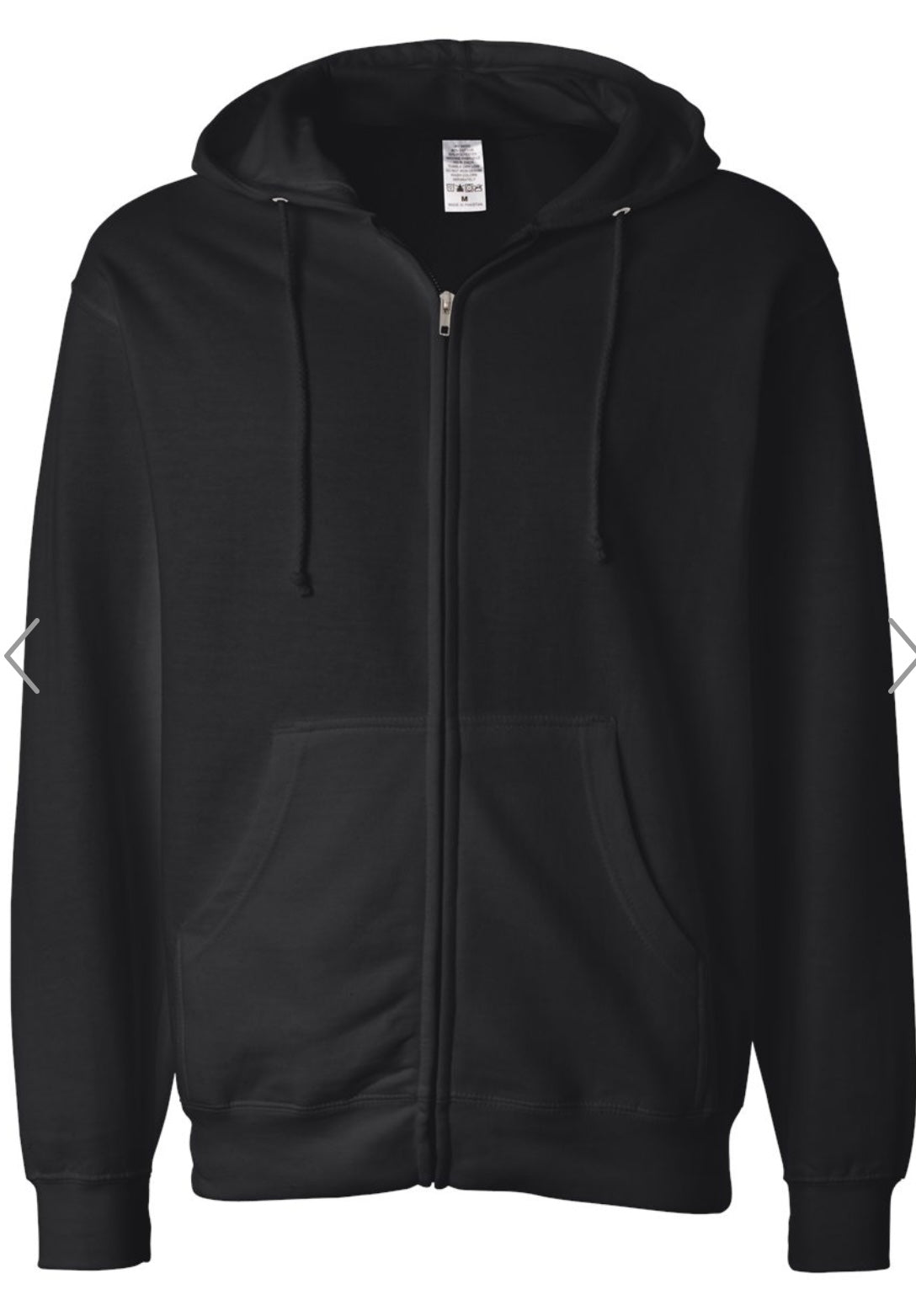 Adult Full Zip Unisex Hoodie (Barrington), product photo