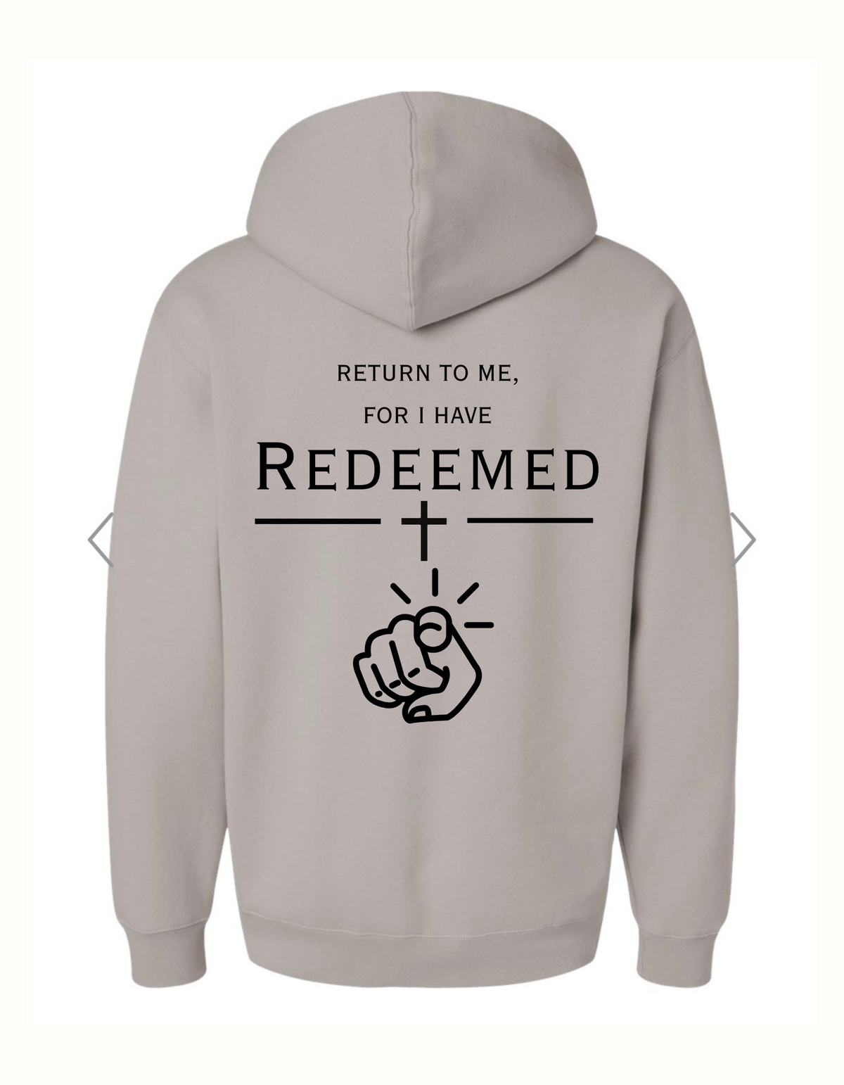Redeemed hoodie- Adult Premium, product photo