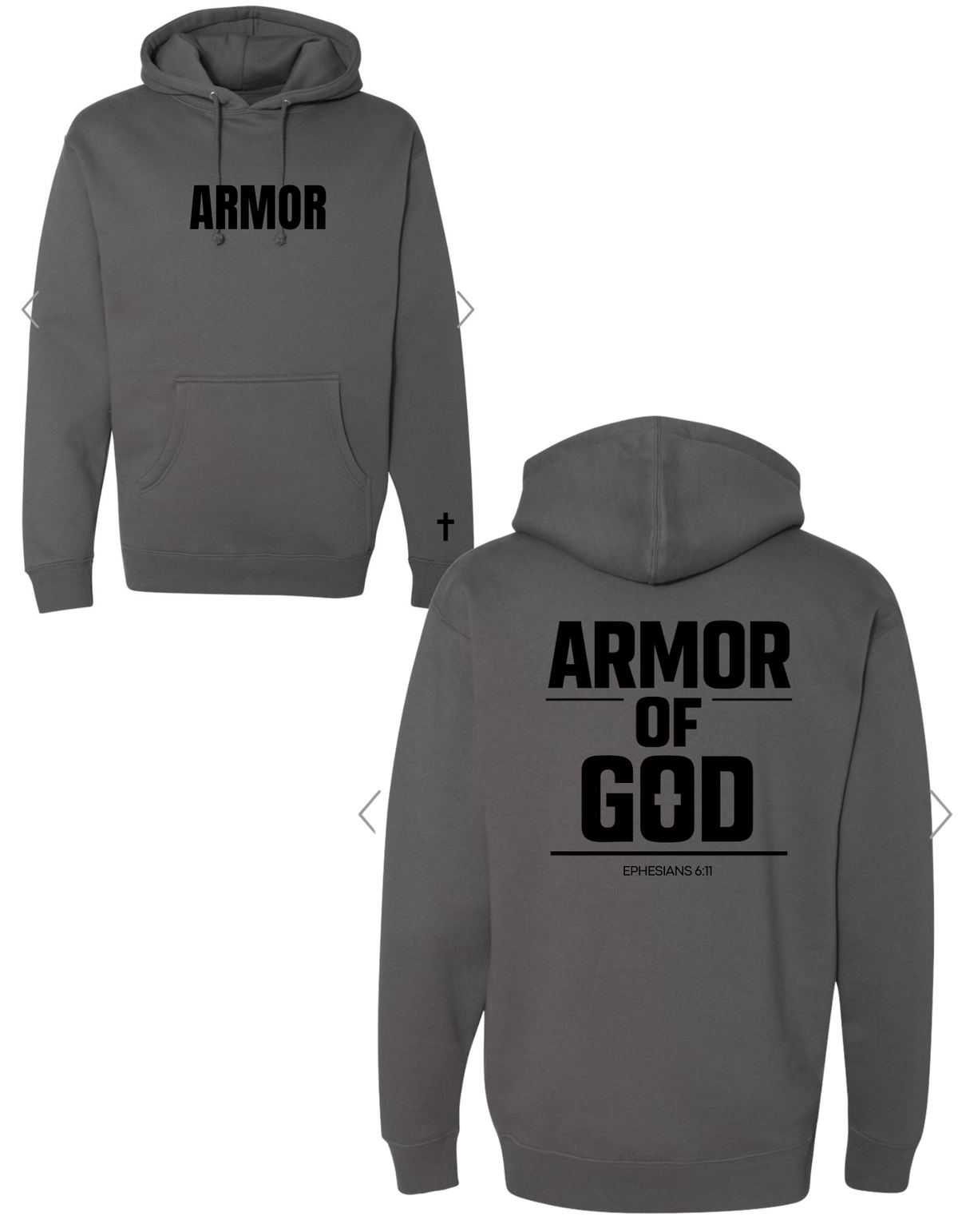 Armor of God hoodie- Adult Premium, product photo