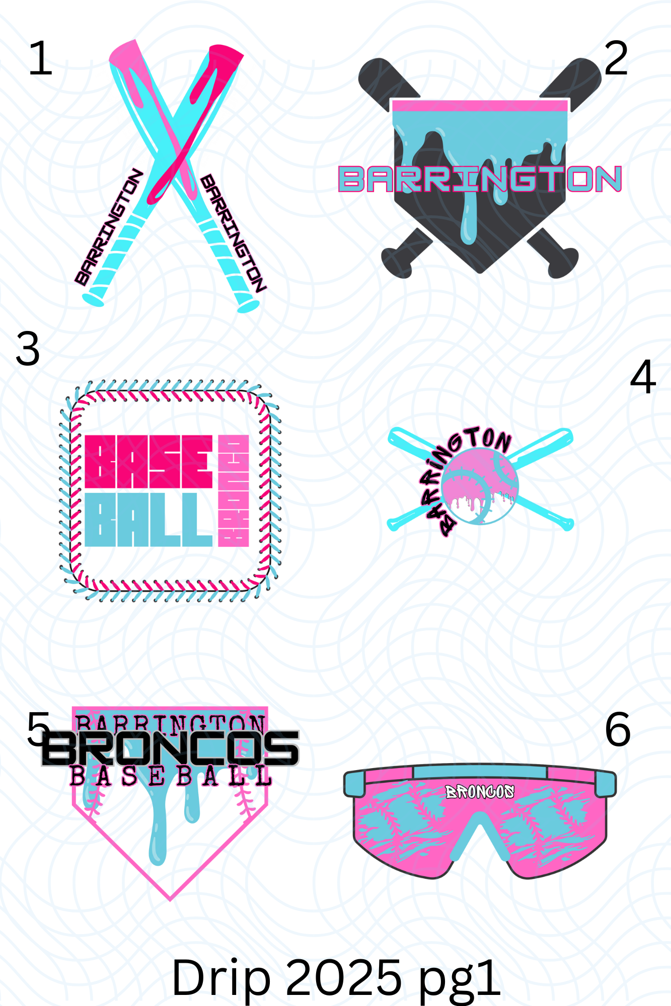 Baseball 2025 Limited Edition Drip Hat