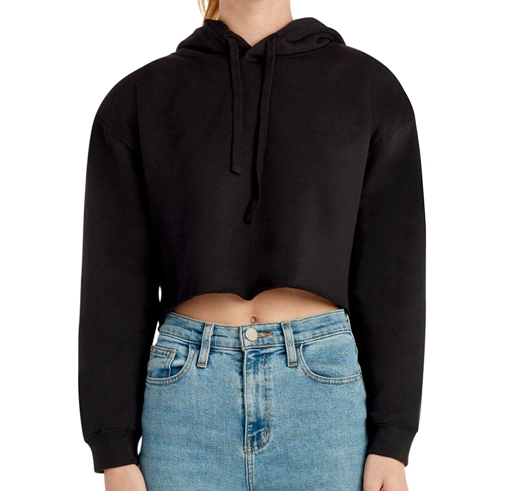 Womens/Girls Crop Hoodie