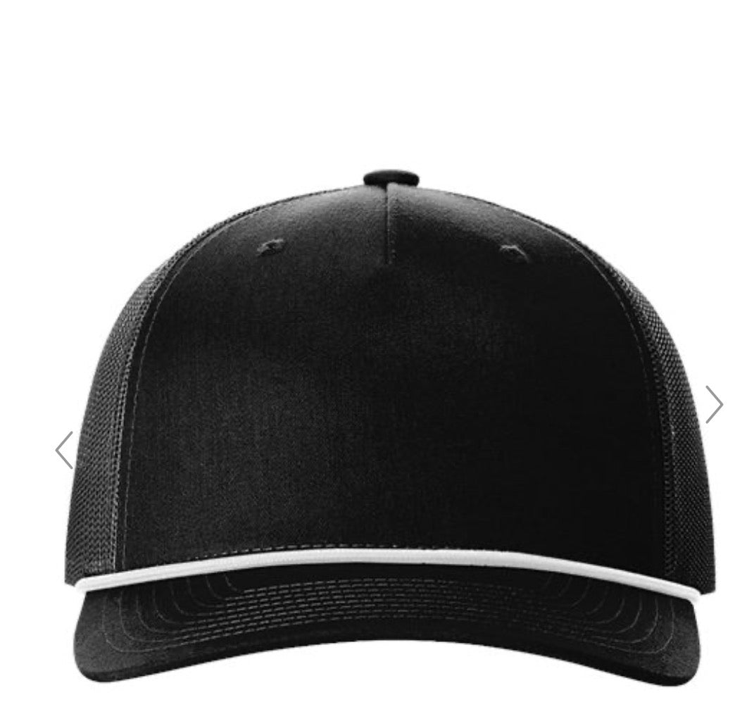 Blank contrast rope · adjustable hat
