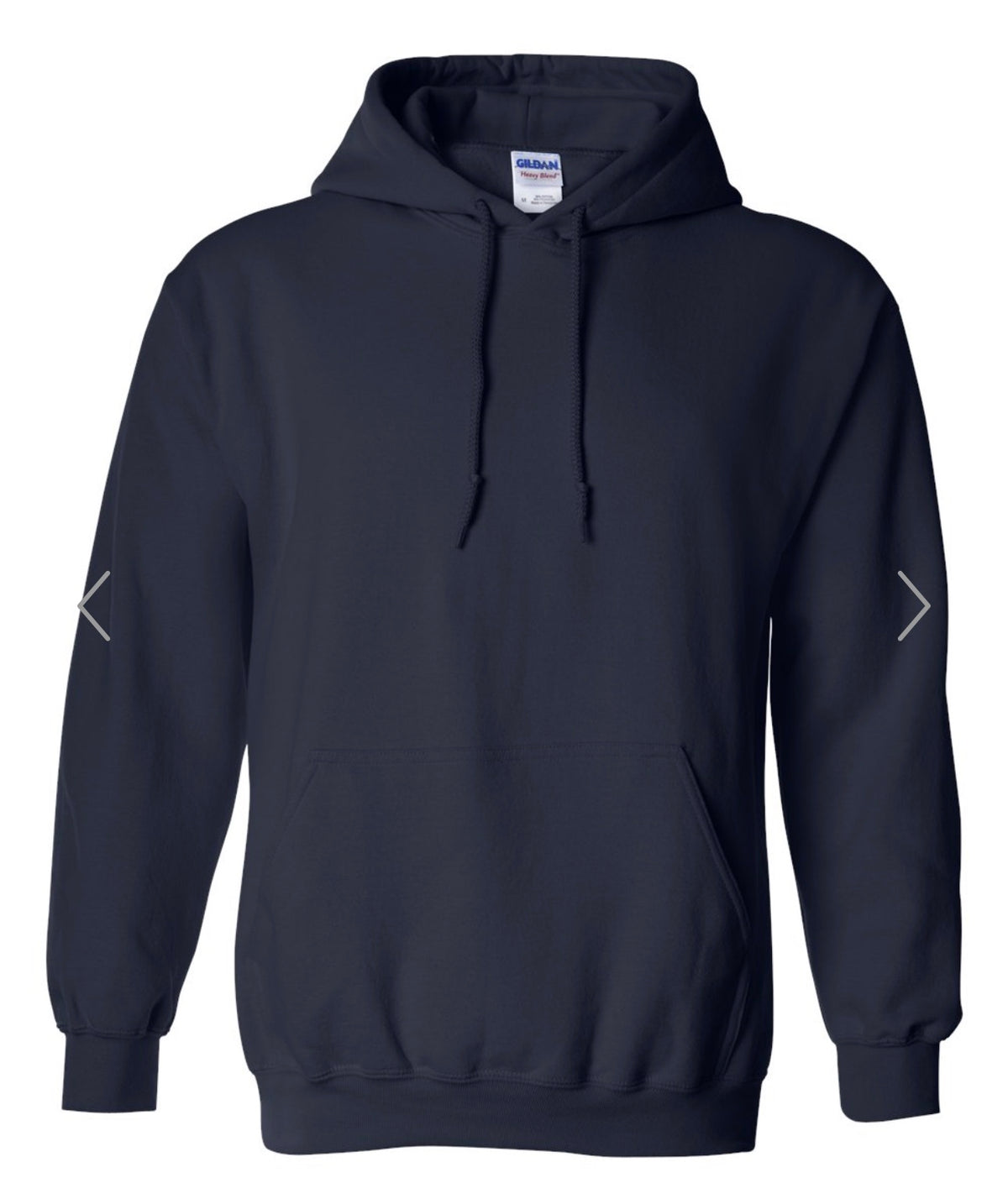 Adult Unisex Heavyweight 50/50 Hoodie, product photo