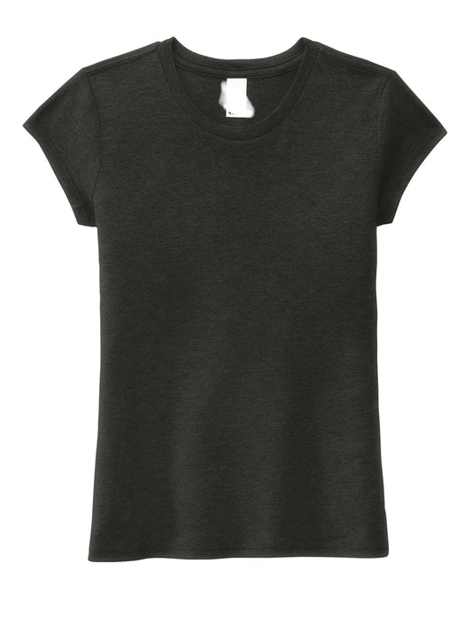 Youth Girls Perfect Tri blend T-Shirt (Lacrosse)