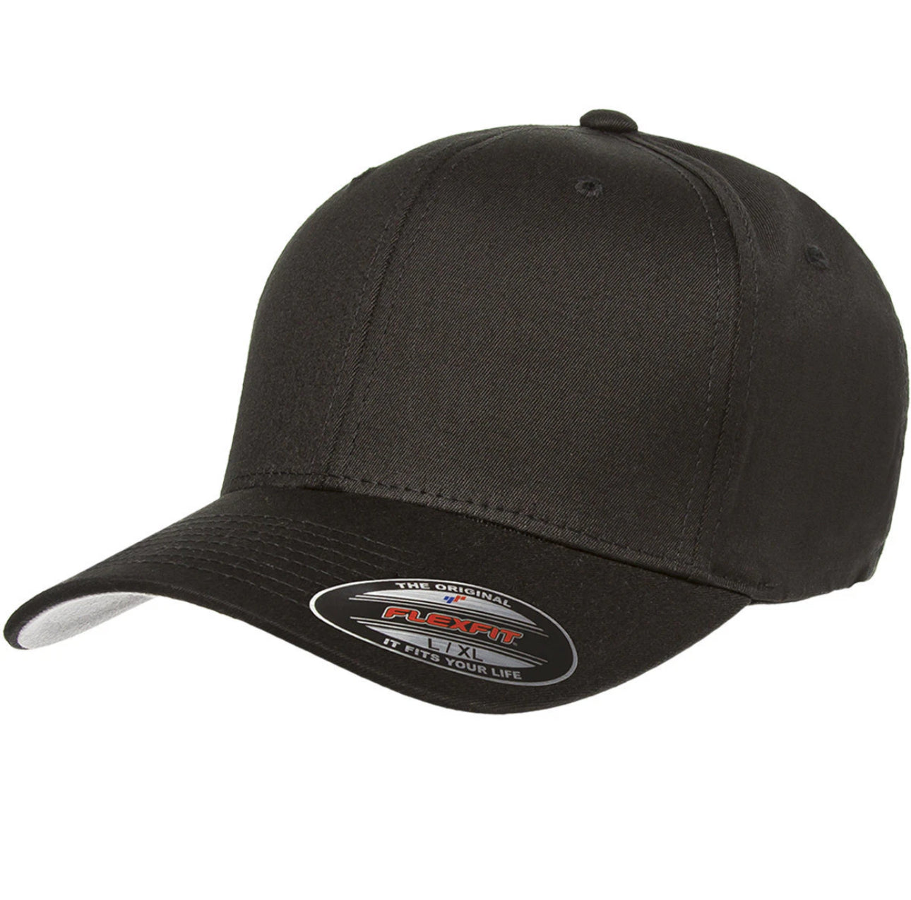 Fitted "regular" bent brim hat