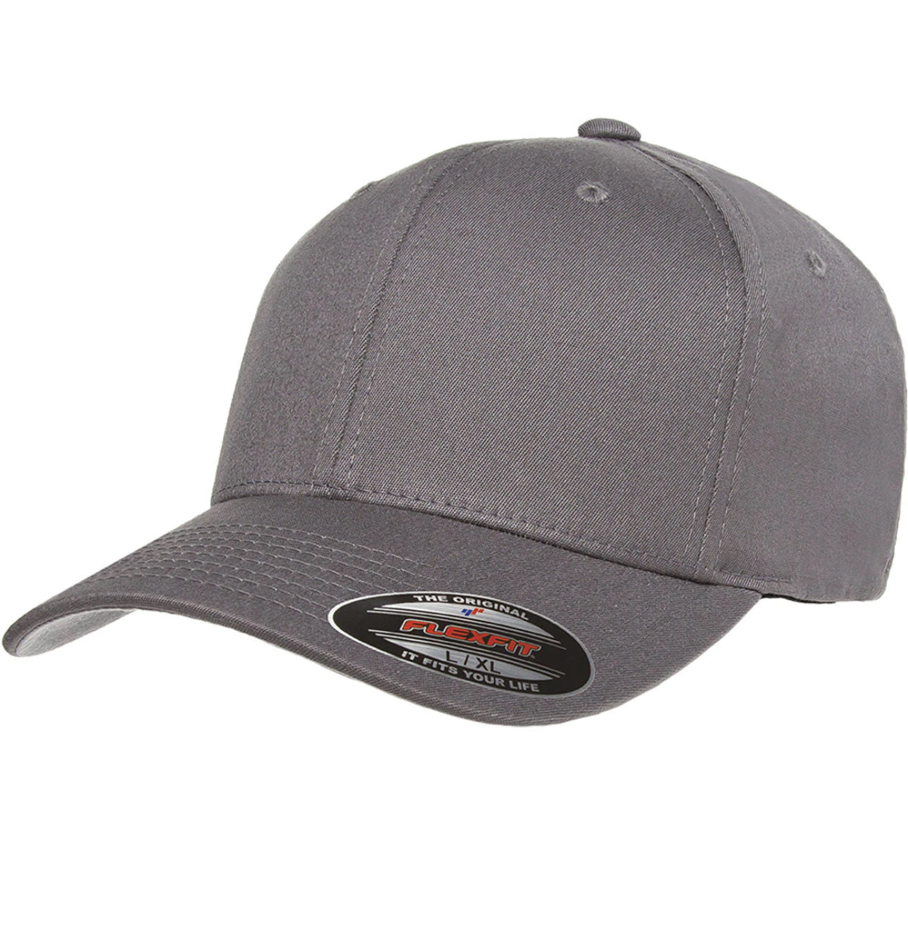 Fitted "regular" bent brim hat