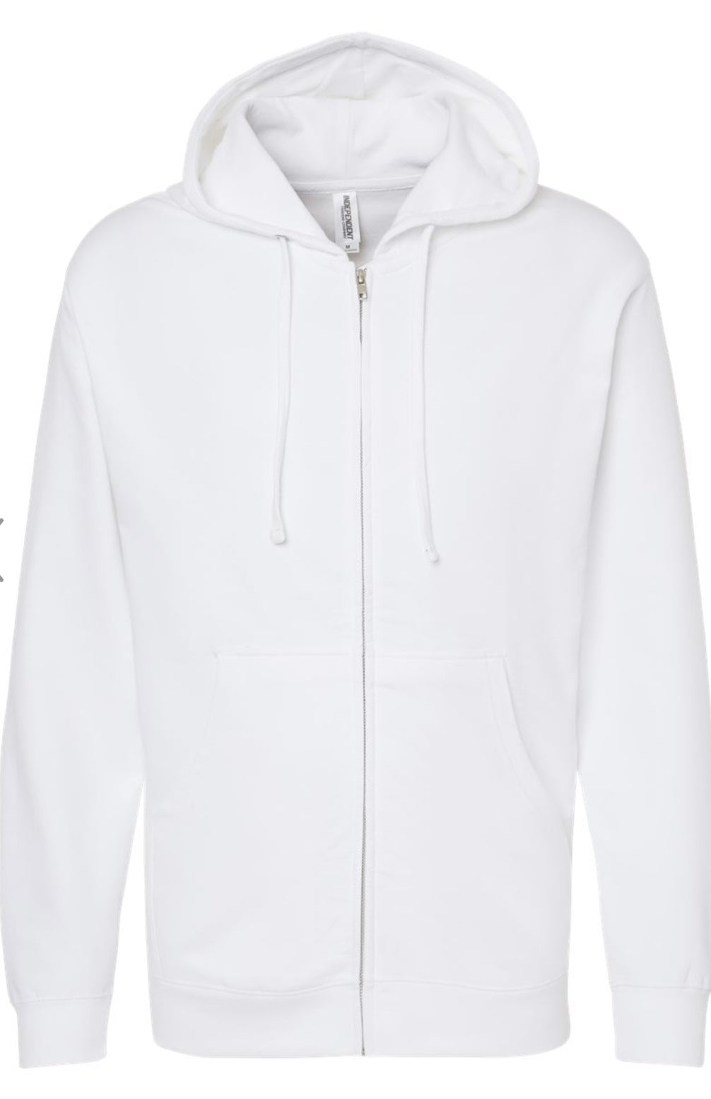 Adult Full Zip Unisex Hoodie (Barrington), product photo