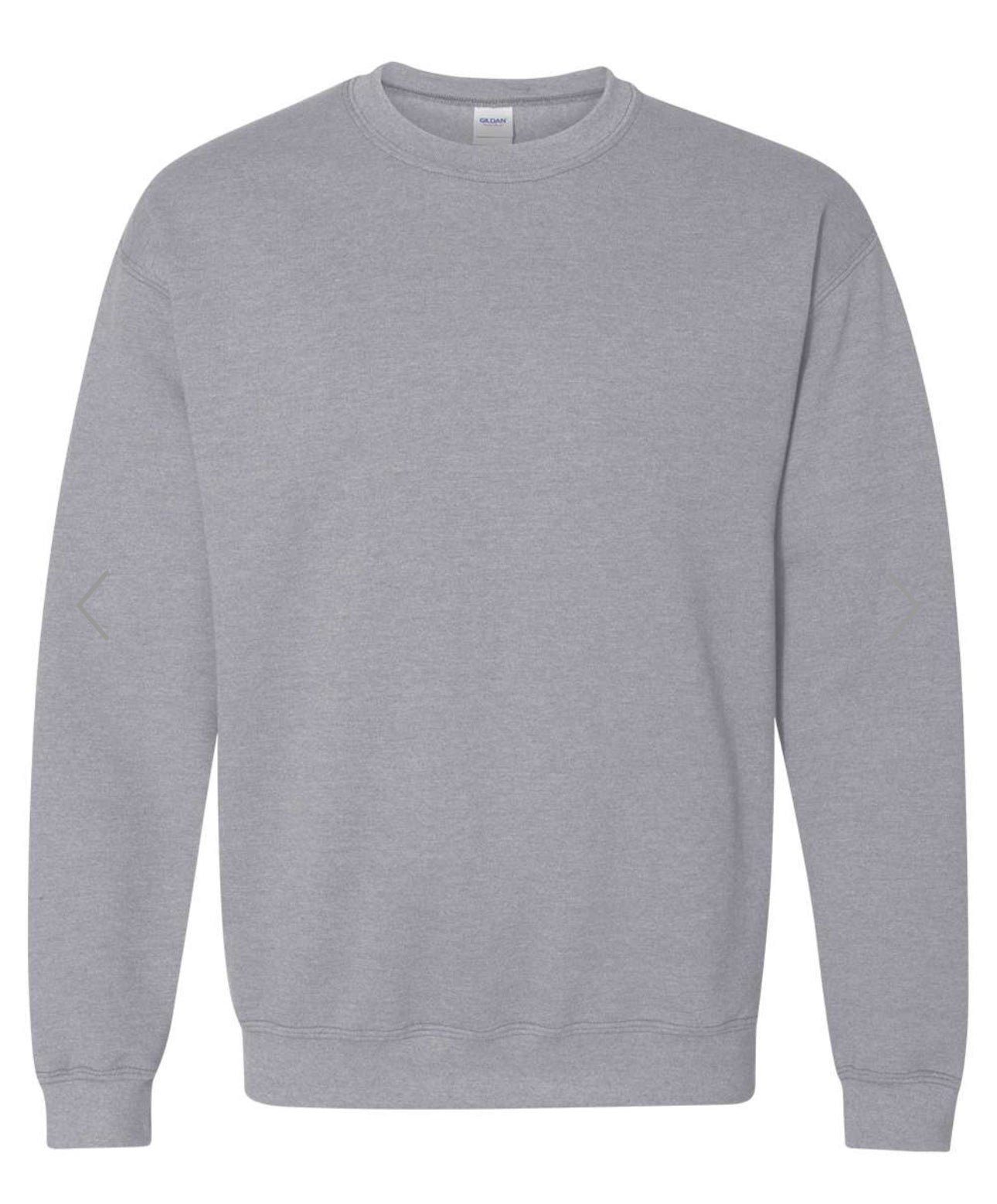 Adult Unisex Heavyweight 50/50 Crew Neck Sweatshirt (Wrestling)