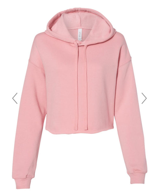 Womens/Girls Crop Hoodie (Wrestling)