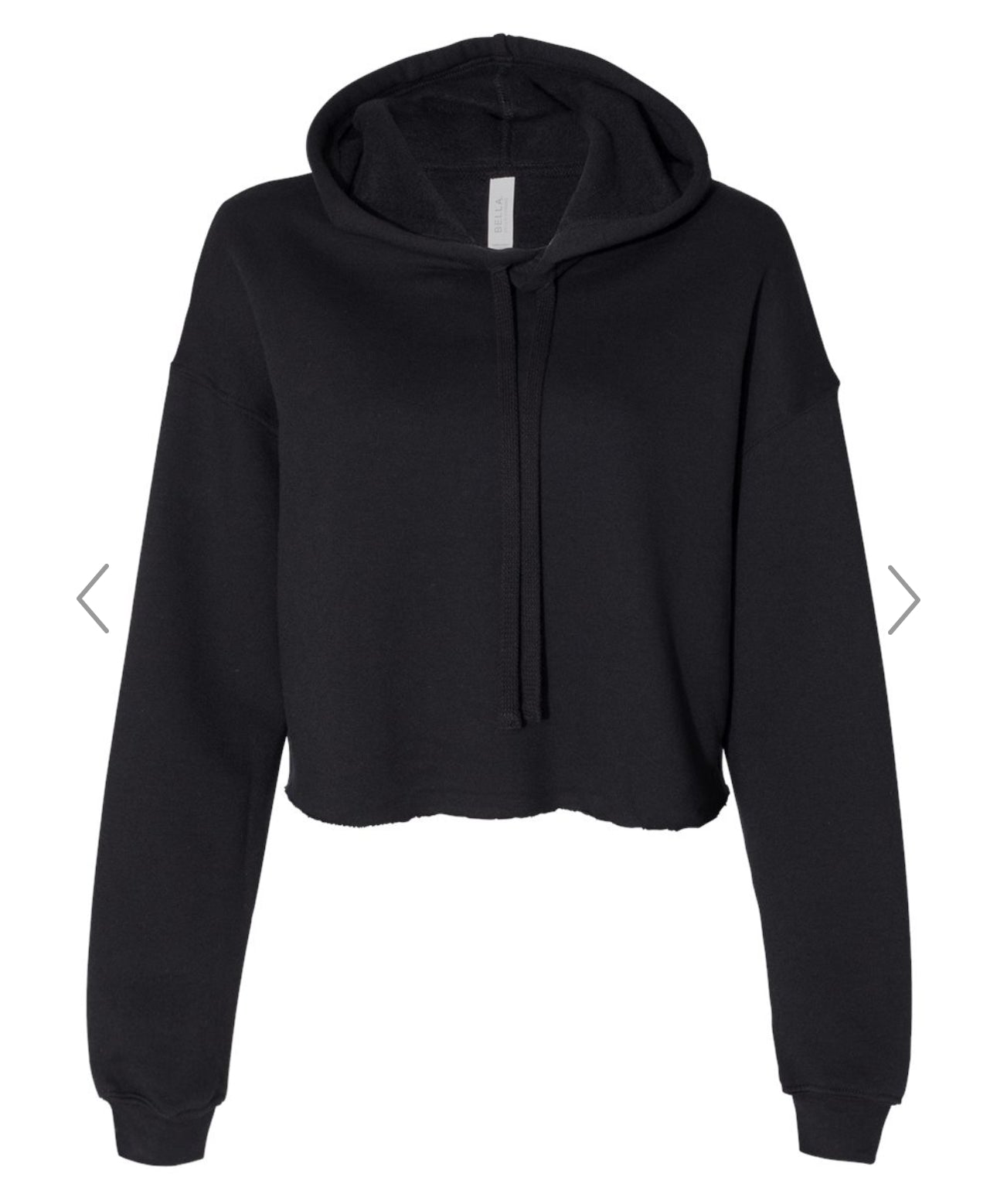 Womens/Girls Crop Hoodie (Wrestling)