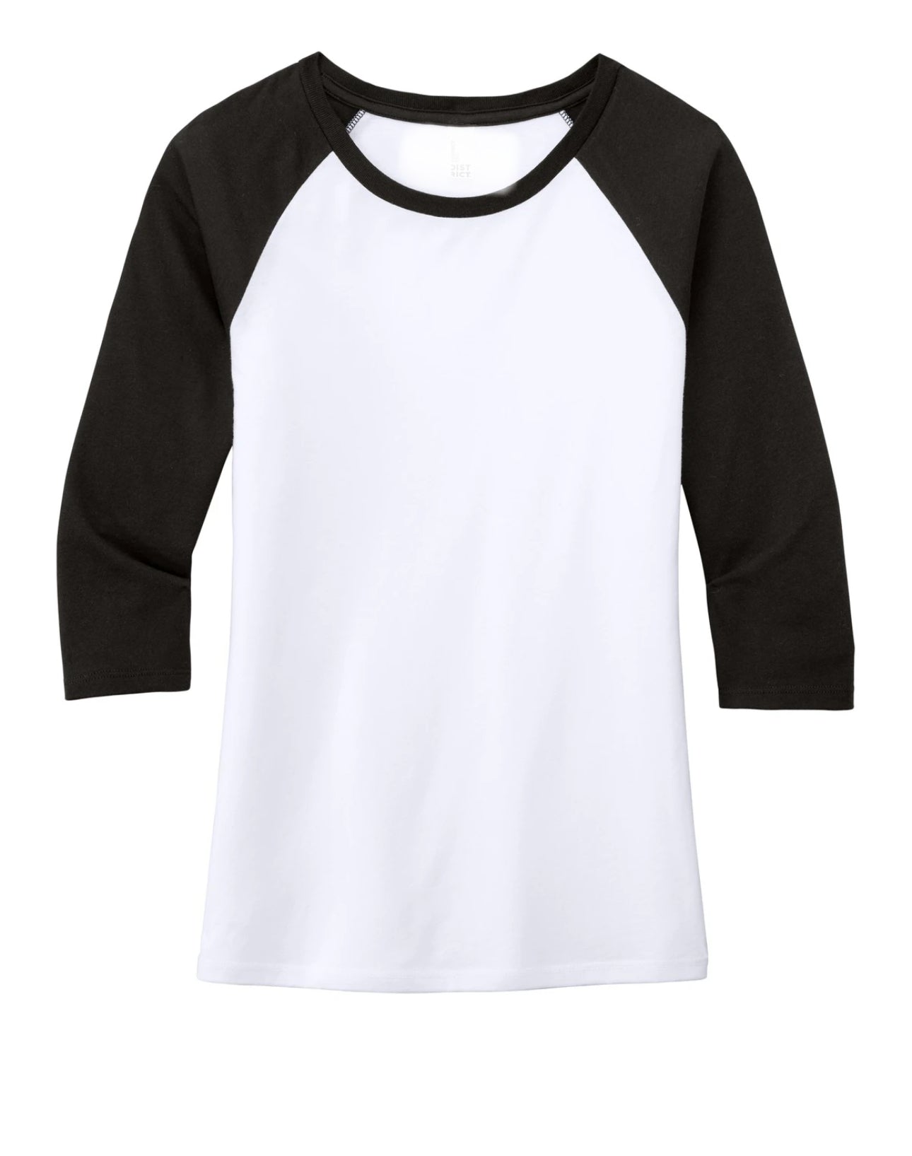 Ladies Raglan 3/4 Length Shirt