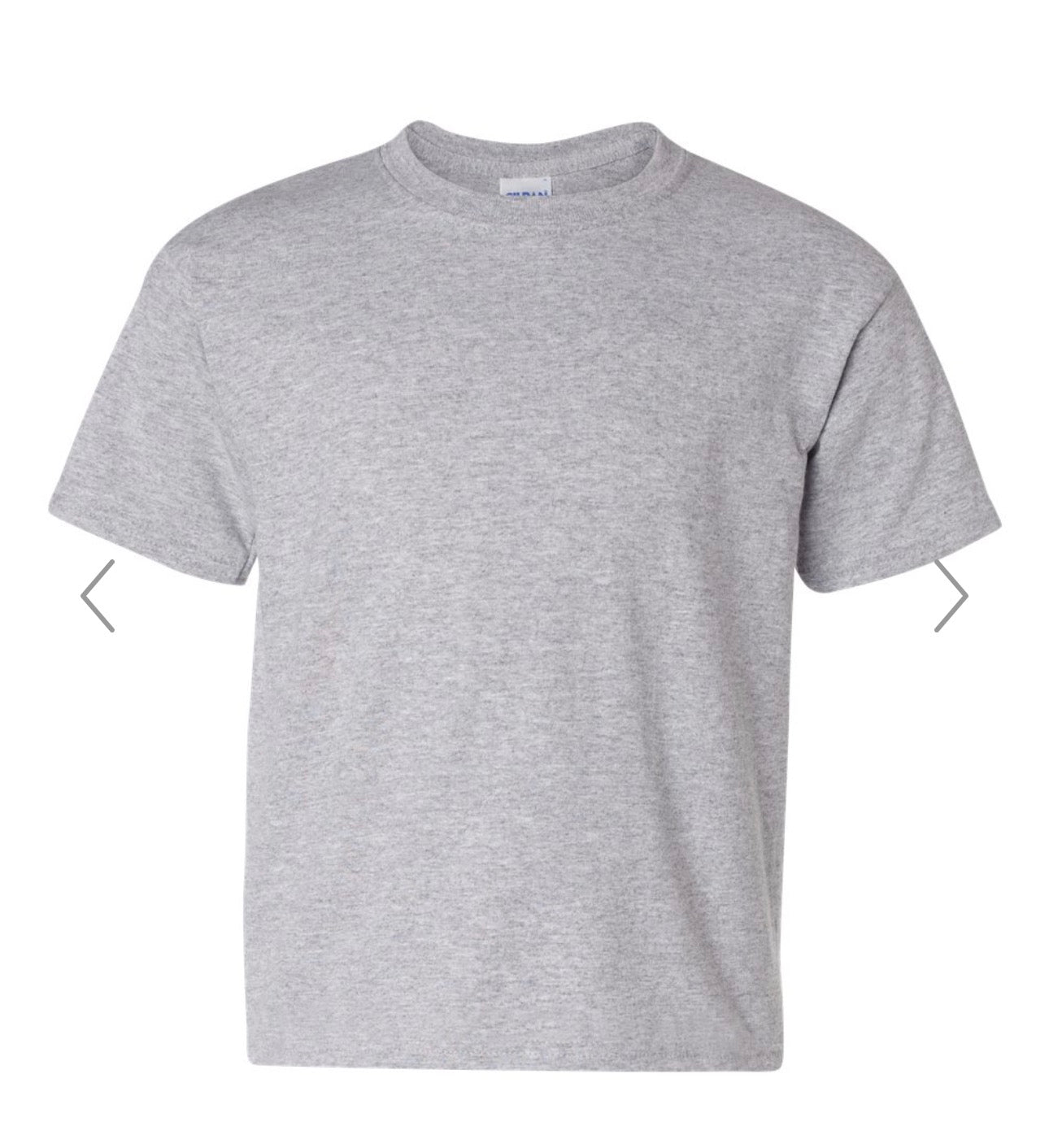 Youth Cotton Short Sleeve T Shirt