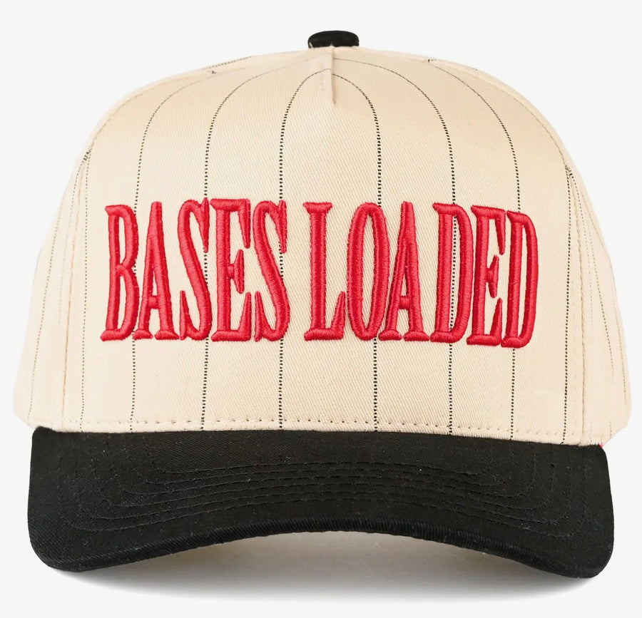 Bases Loaded Hat shown with its finished design