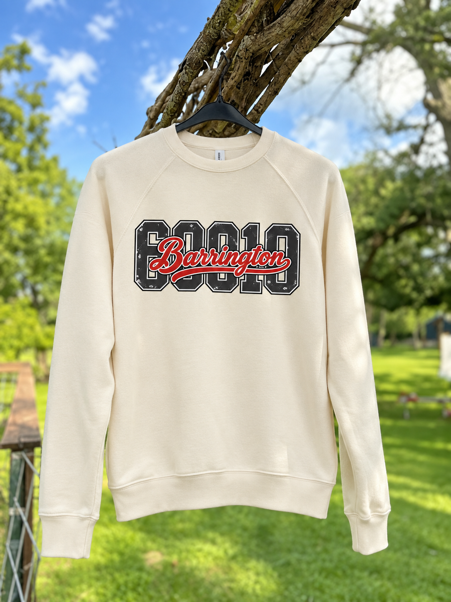 Distressed Barrington Script Zip