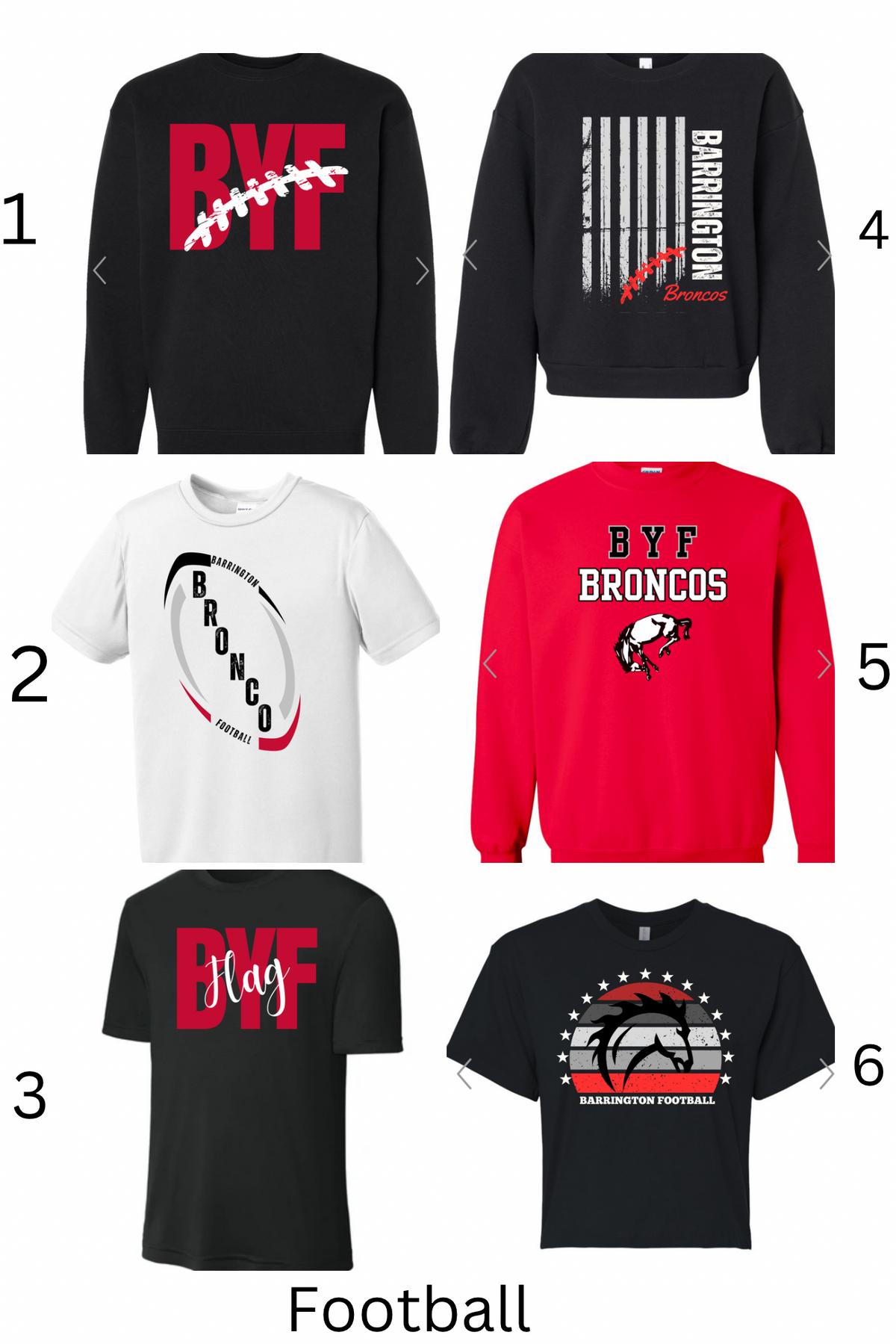 Women's Ideal Crop T (Football), product photo