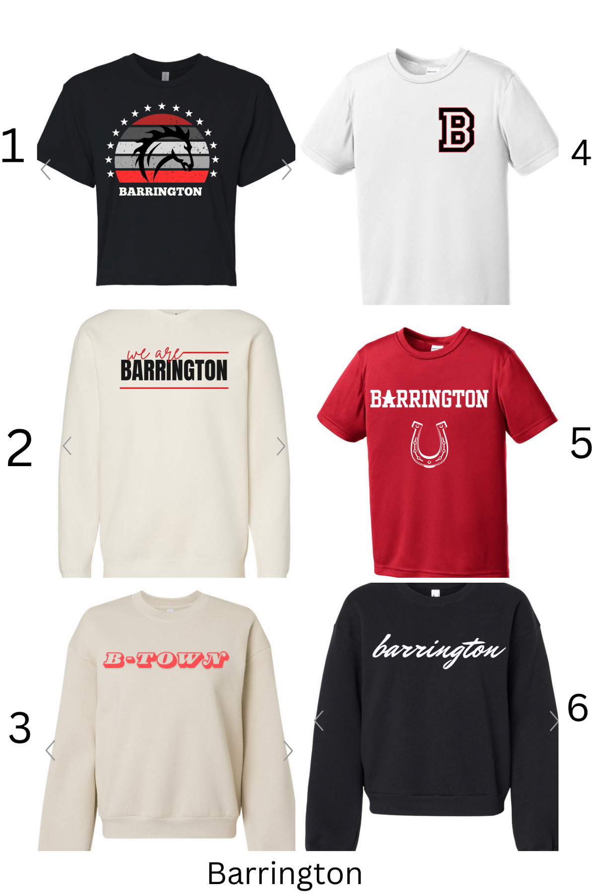 Women's Ideal Crop T (Barrington/60010), product photo