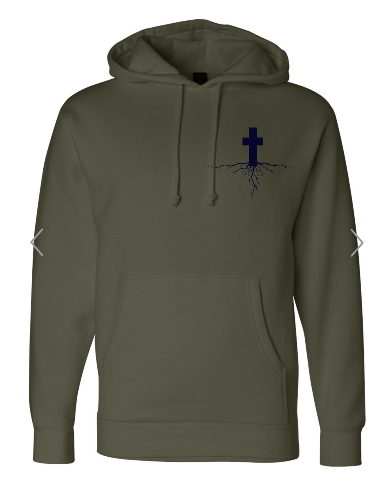 Rooted Hoodie-Adult Premium, product photo