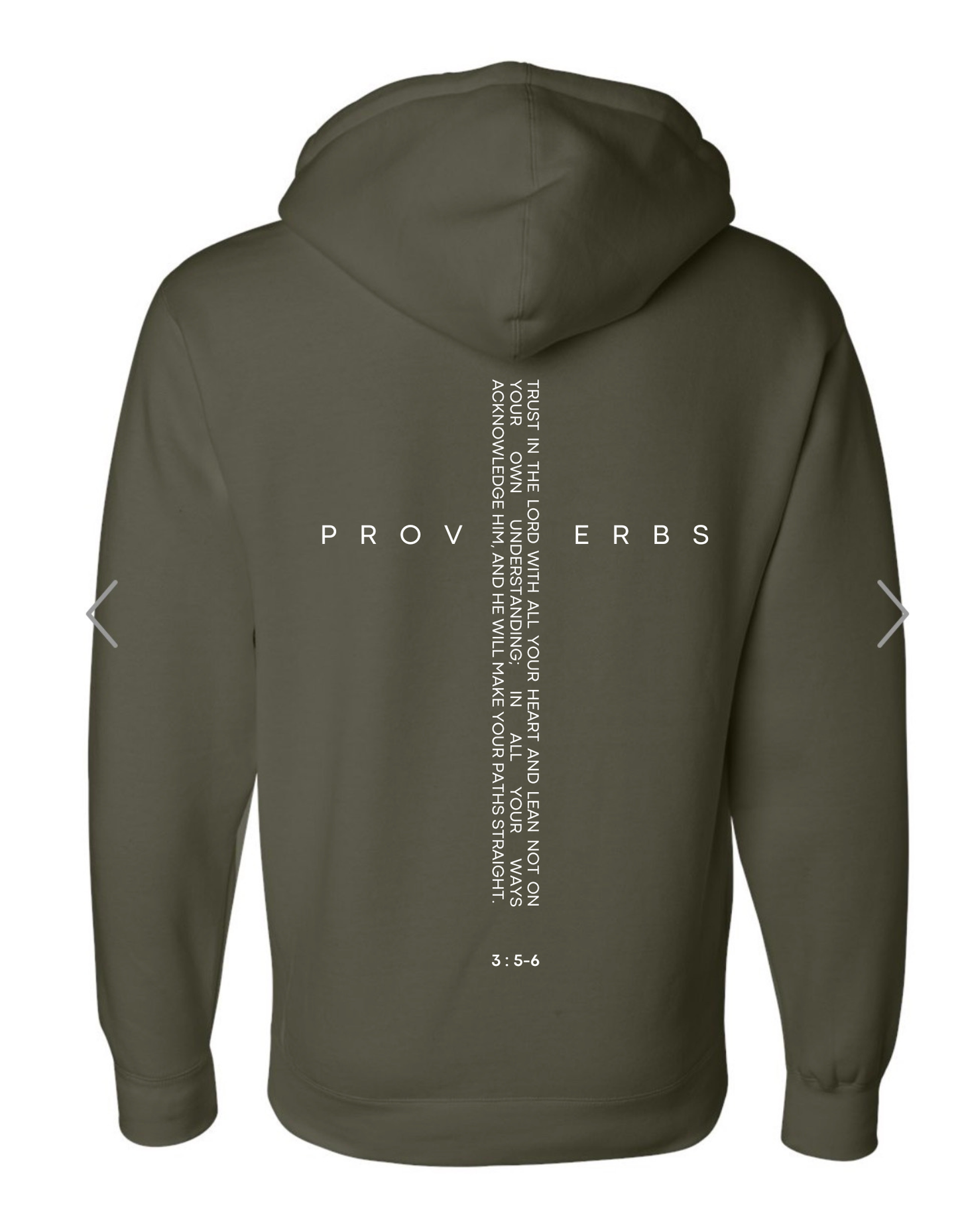 Proverbs Hoodie-Adult Premium