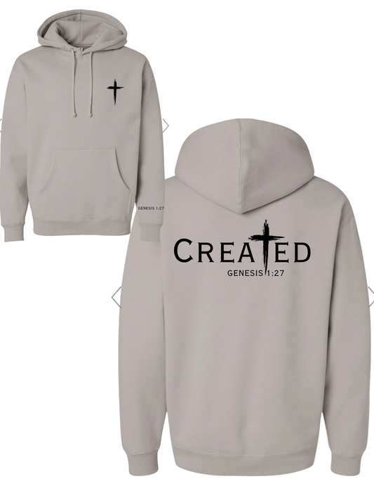 Created Hoodie-Adult Premium