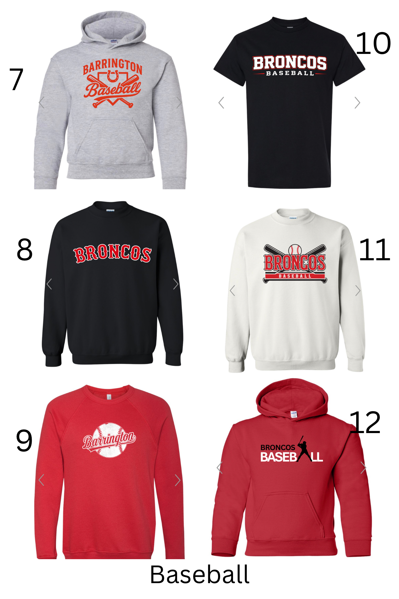 Adult Ladies Premium Short Waist hoodie (Baseball)