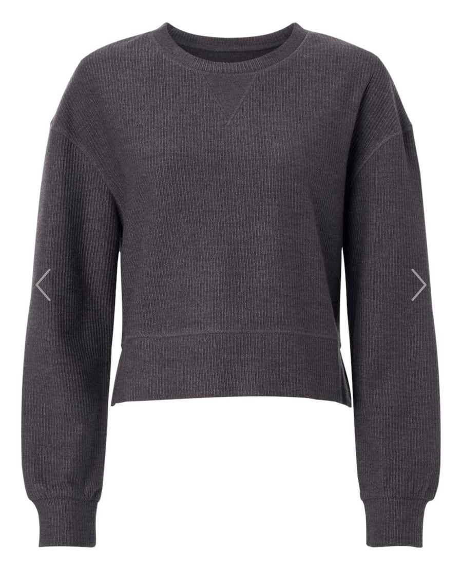 Women’s short corded crew