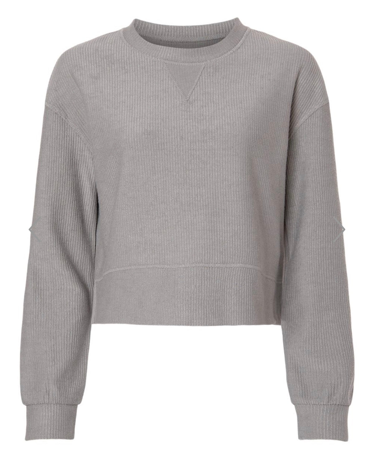 Women’s short corded crew