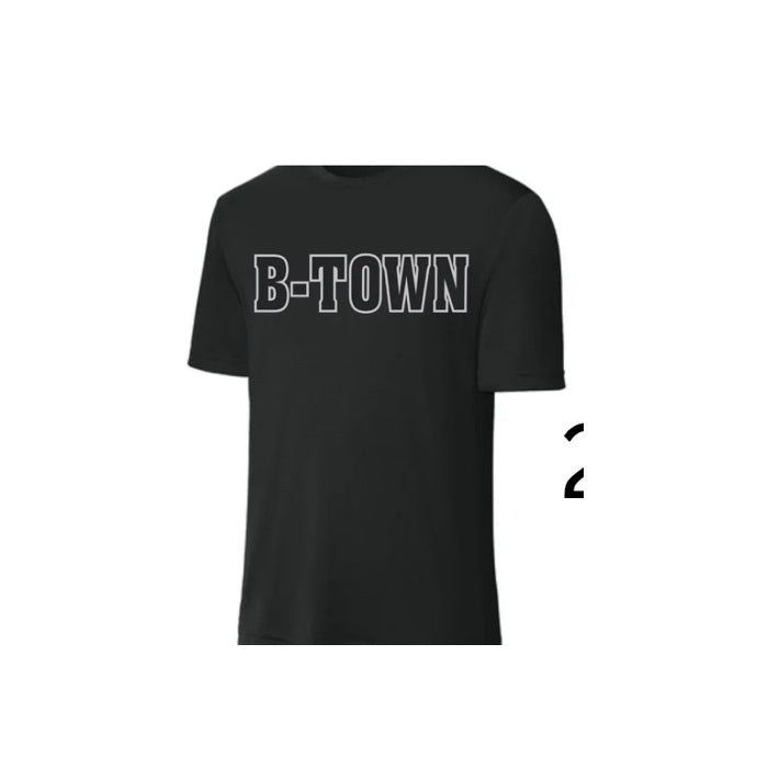 Barrington hometown design 22 shown on apparel