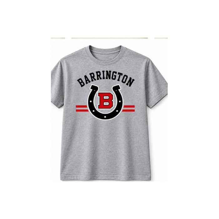 Barrington hometown design 3 shown on apparel