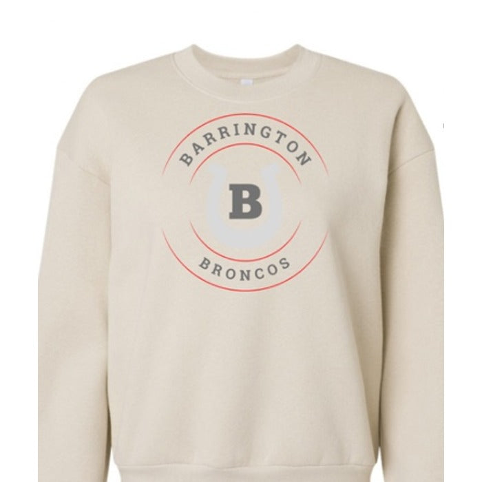 Barrington Broncos design 14 shown on apparel