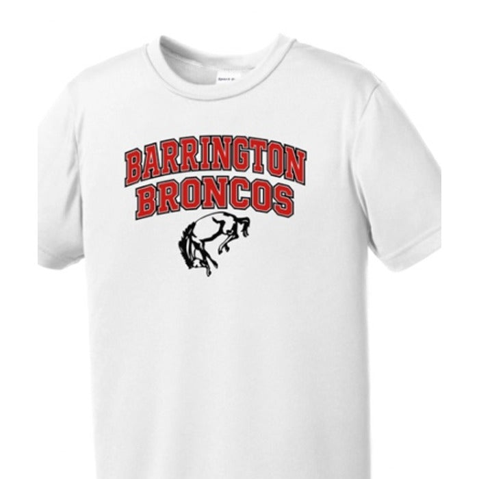 Barrington Broncos design 20 shown on apparel