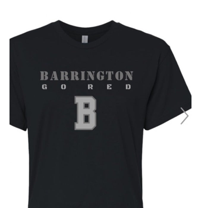 Barrington Broncos design 23 shown on apparel