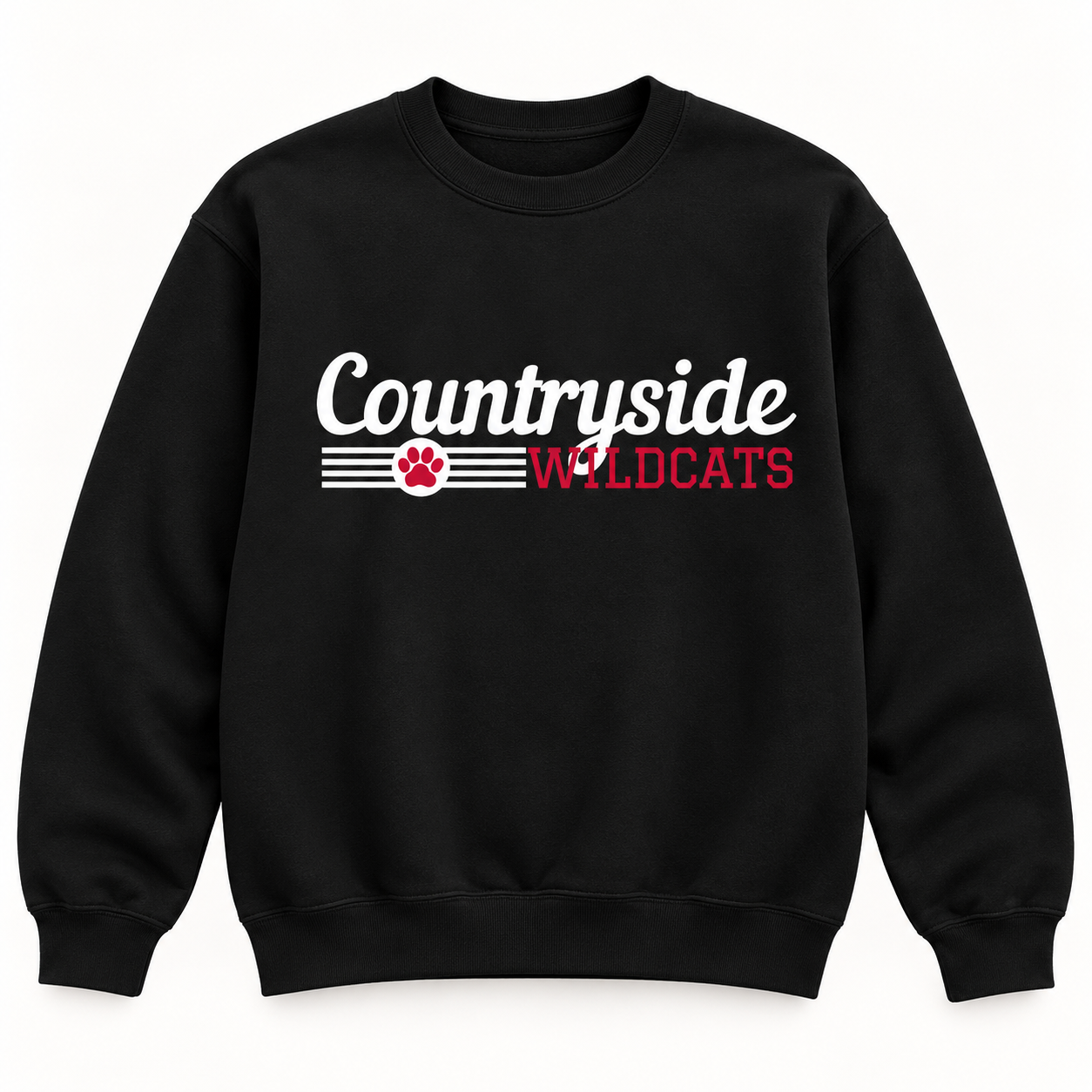 Countryside design 15 shown on apparel