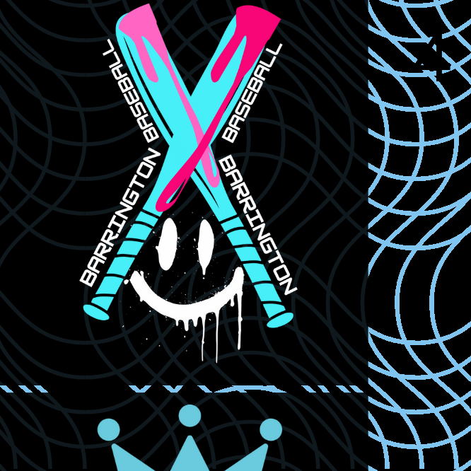 Baseball Drip design 4