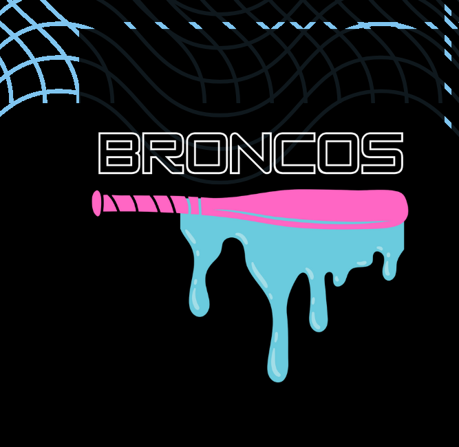 Baseball Drip design 5